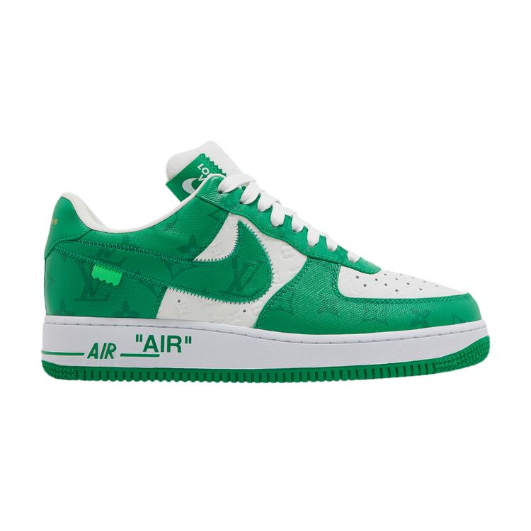 Louis Vuitton x Air Force 1 Low 'White Gym Green'